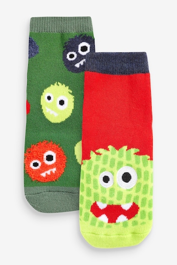 Totes Green Toasties Childrens Original 2 Pack Socks
