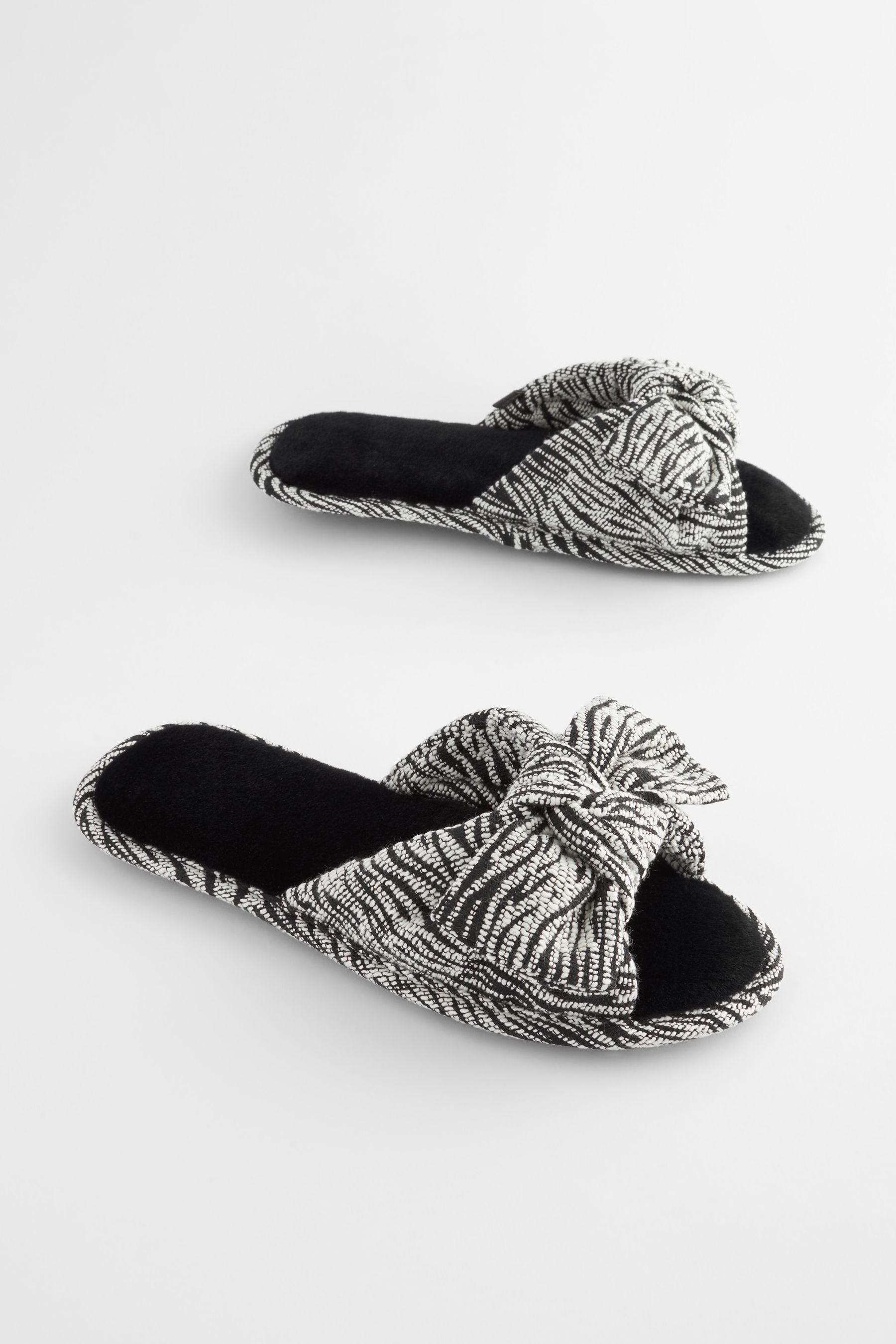 Zebra slippers for adults cheap
