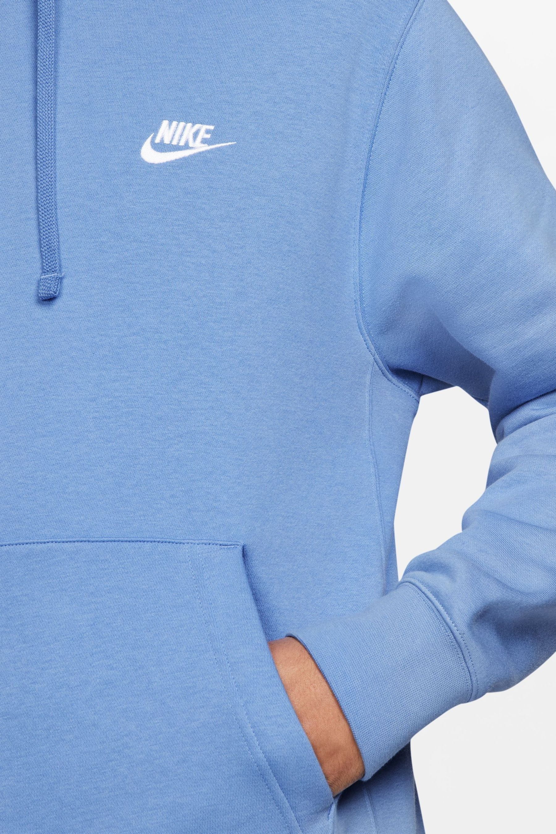 Buy Nike Light Blue Club Pullover Hoodie from Next Austria