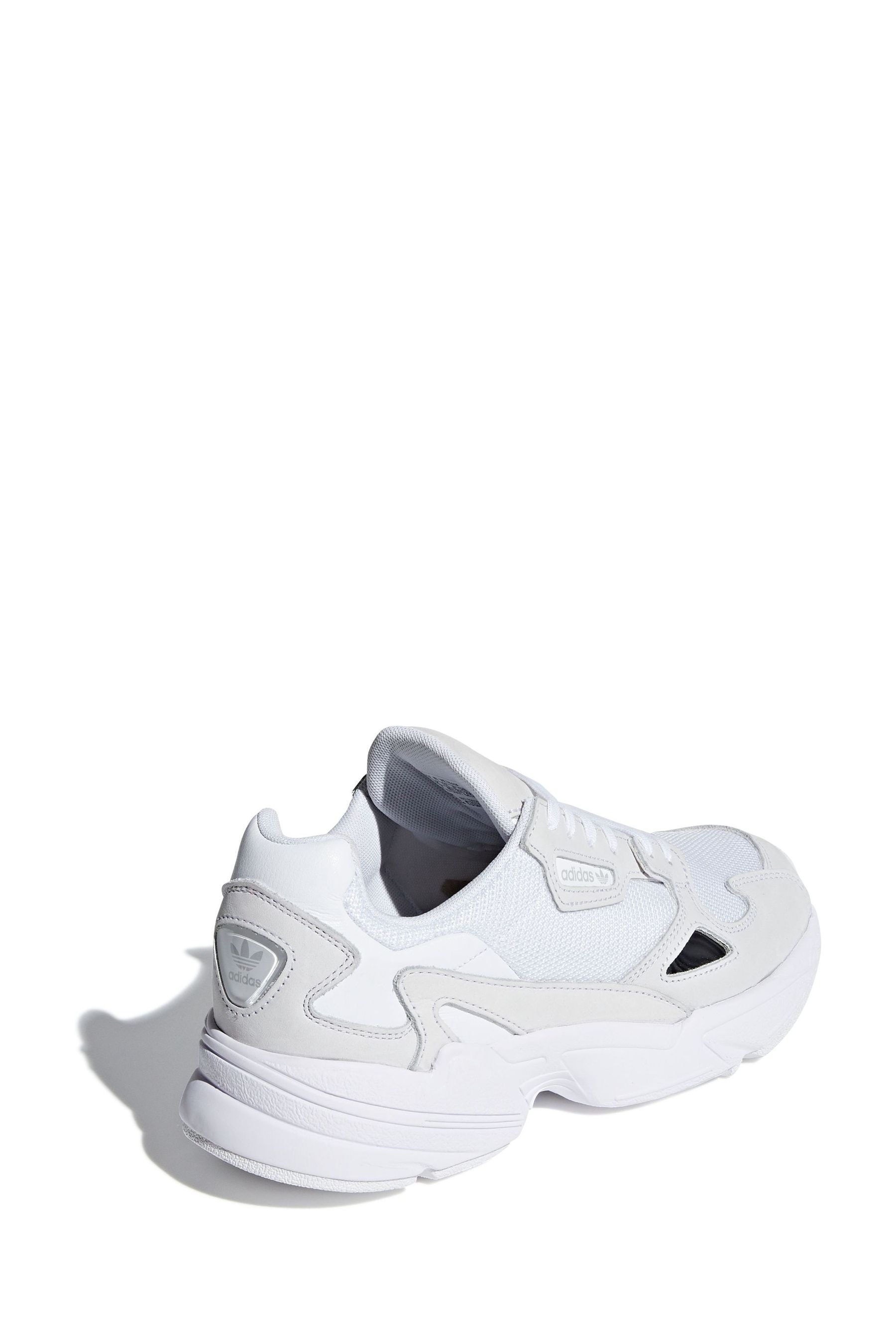 White adidas falcon trainers new arrivals