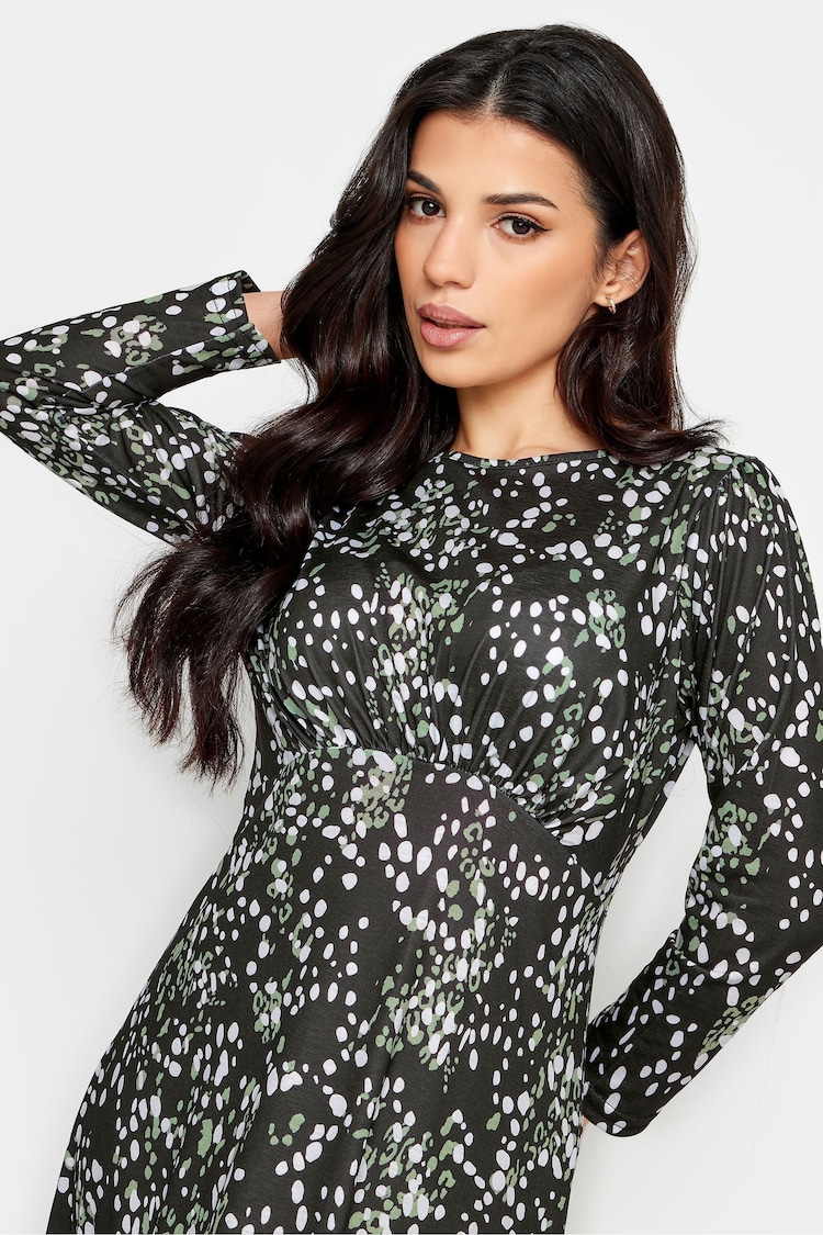 PixieGirl Petite Green Empire Midi Dress - Image 4 of 4