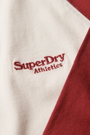 Superdry White 100% Cotton Essential Logo Baseball Long Sleeve Top - Image 5 of 5