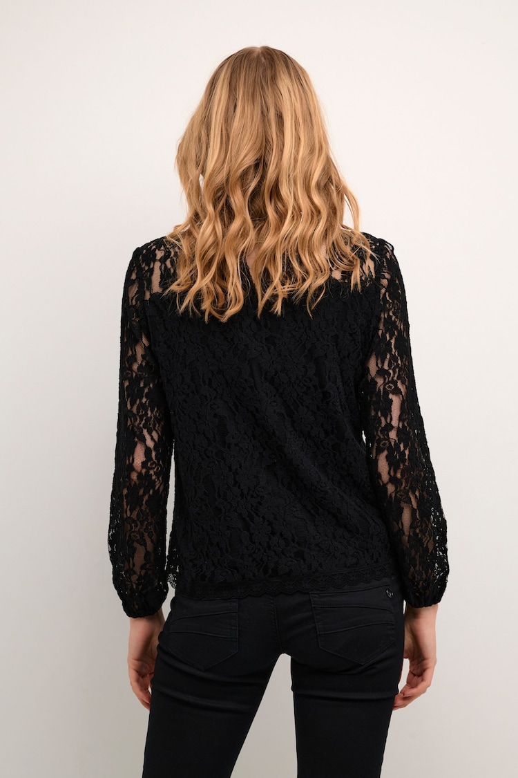 Cream Kit Long Sleeve Lace Blouse - Image 2 of 6