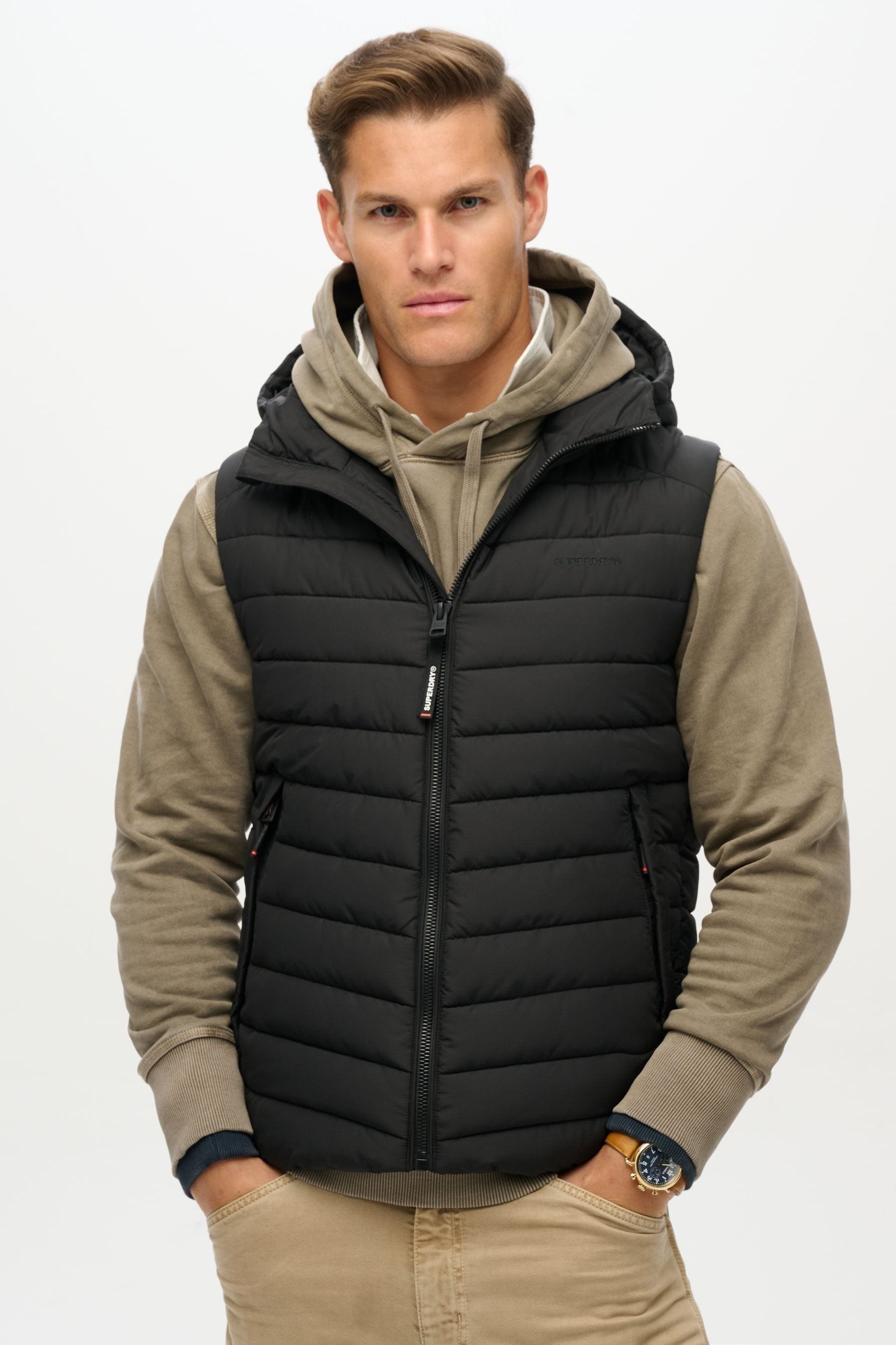 Superdry hooded gilet 2025