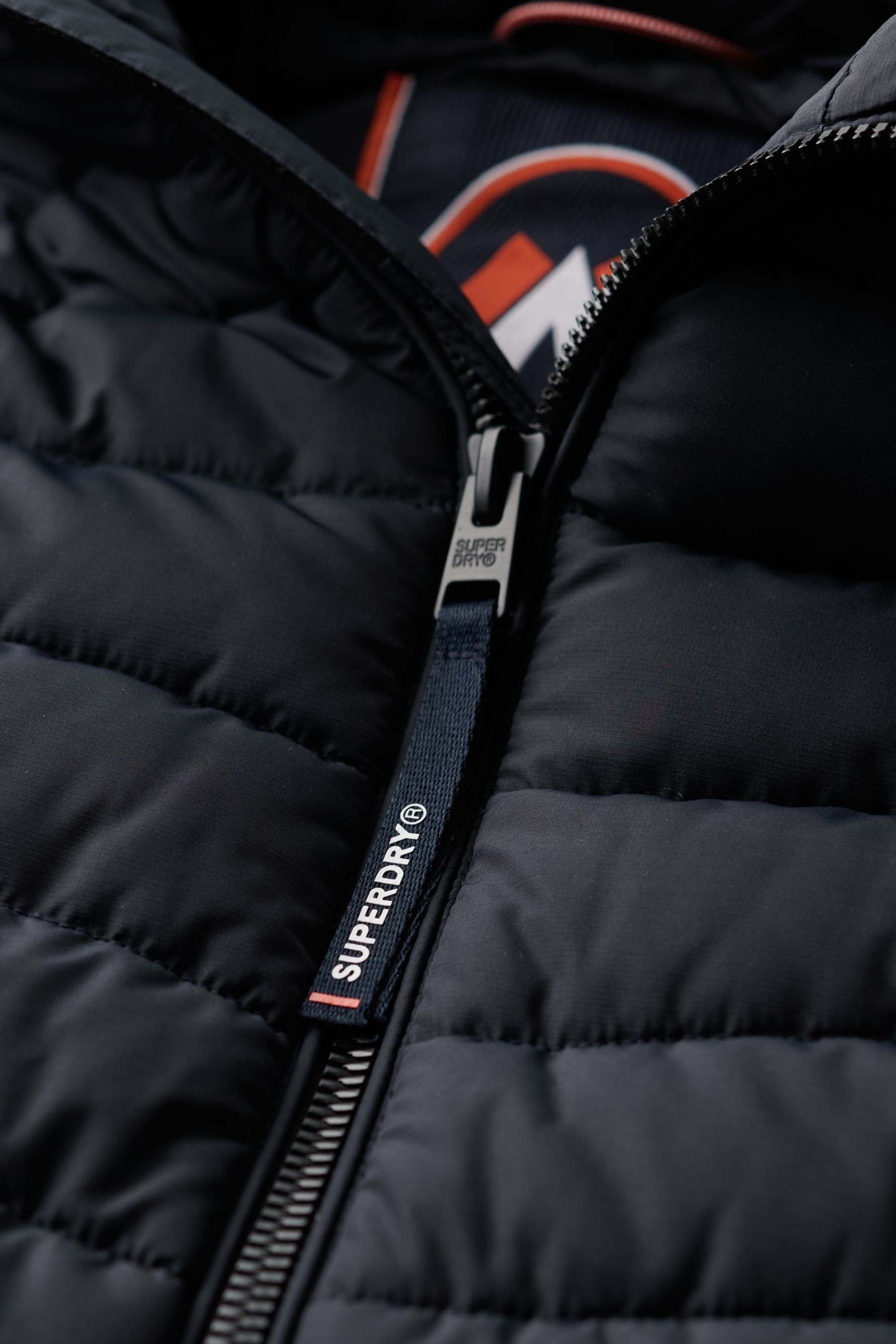 Buy Superdry Eclipse Navy Hooded Fuji Sport Padded Gilet from Next United Arab Emirates