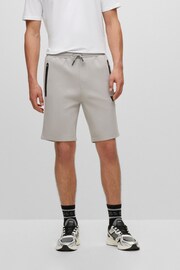 BOSS Grey Headlo Shorts - Image 1 of 6