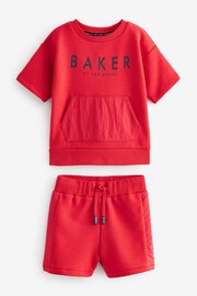 Baker by Ted Baker Sweat Top and Shorts Set - Image 1 of 11