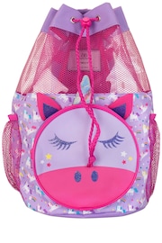 Harry Bear Pink Girls Unicorn Swimbag - Image 1 of 5