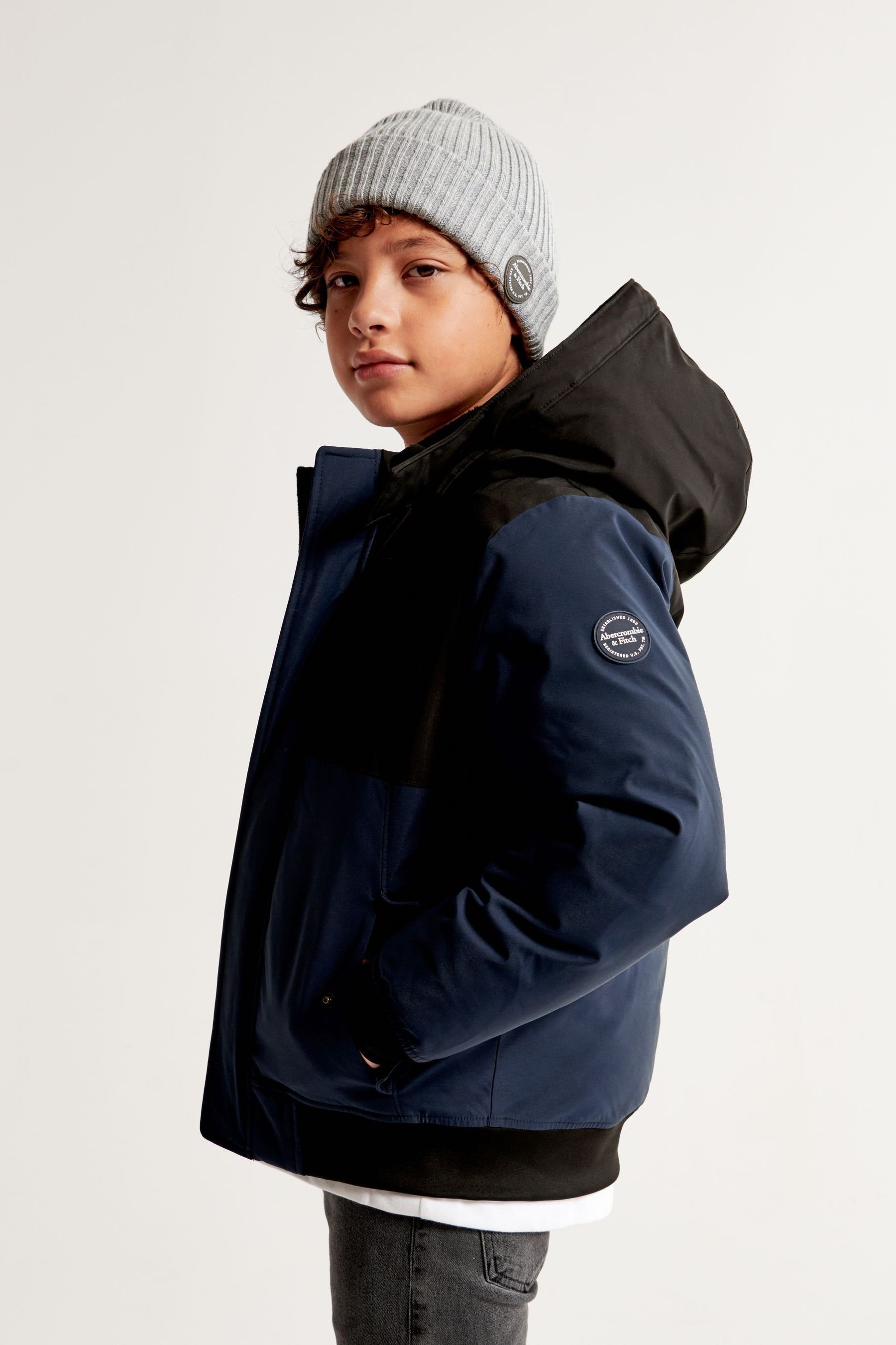 Abercrombie fitch winter jacket hot sale