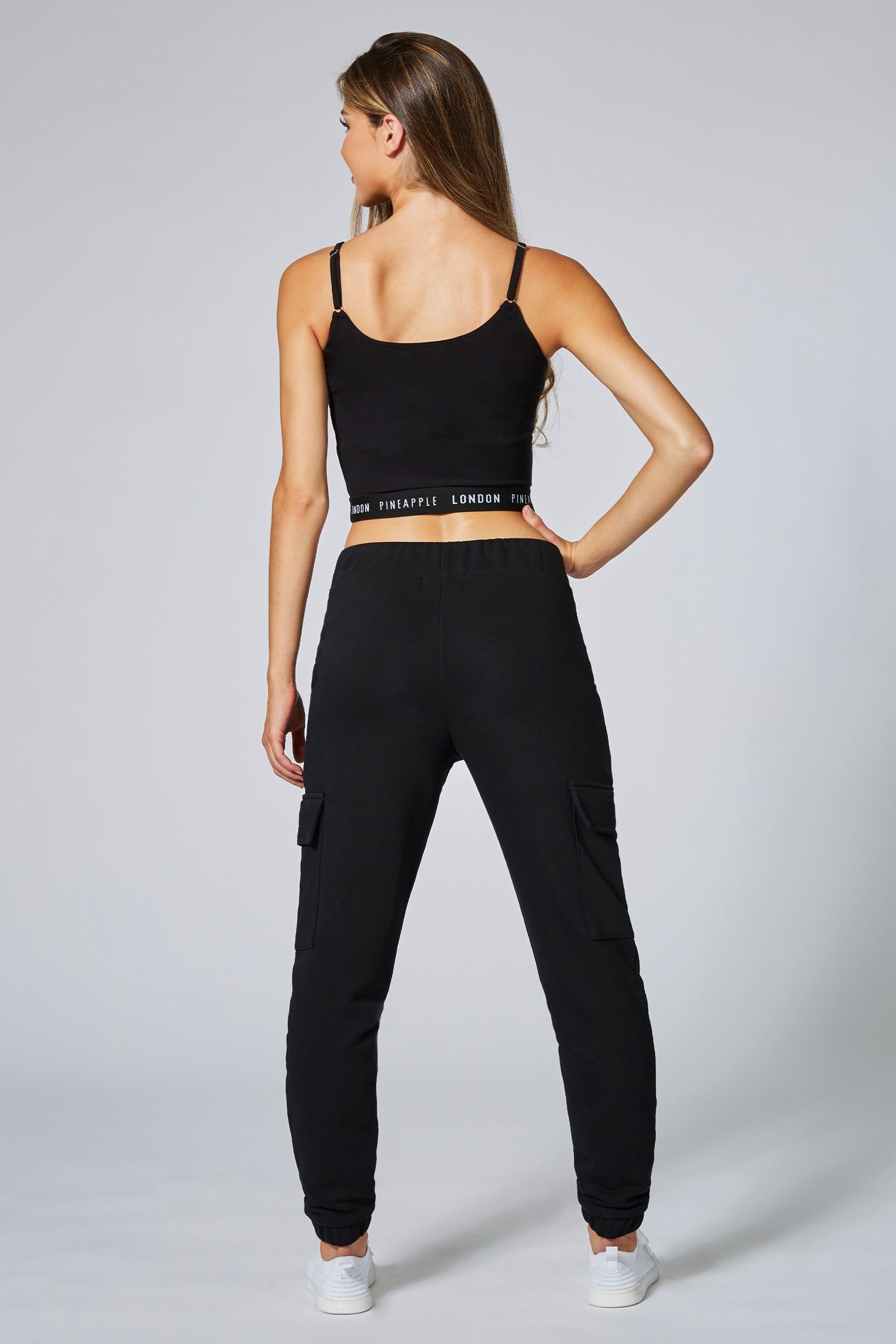 Buy Pineapple Black Womens Cargo Joggers from the Next UK online shop
