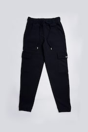 Pineapple Black Womens Cargo Joggers - Image 5 of 5