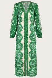 Monsoon Green Tamsyn Print Tea Dress - Image 5 of 5