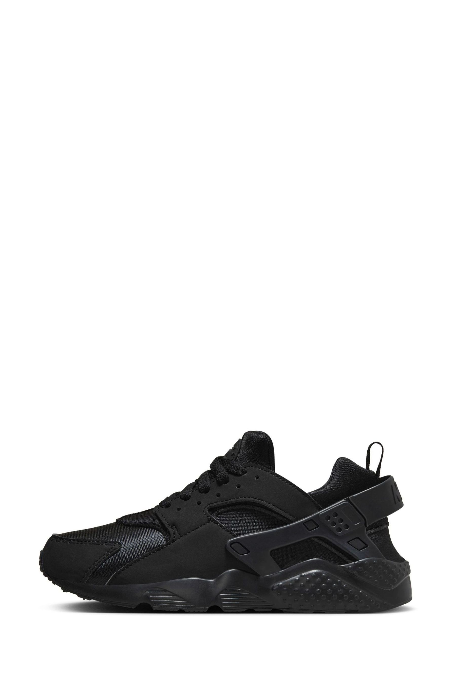 Nike black huarache youth shop