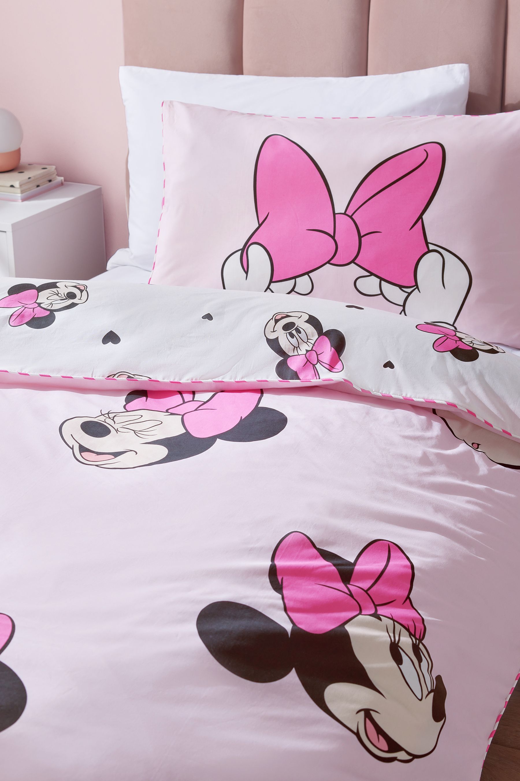 Pink minnie mouse bedding sales