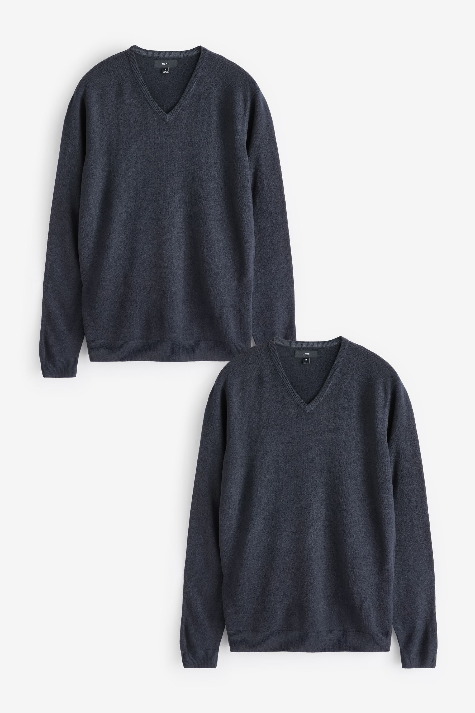 Next navy jumpers top