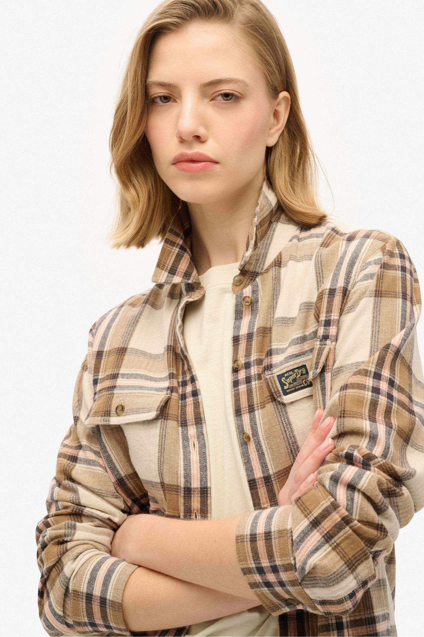 Superdry lumberjack jacket on sale