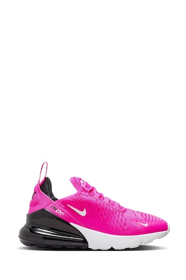 Nike Pink Youth Air Max 270 Trainers