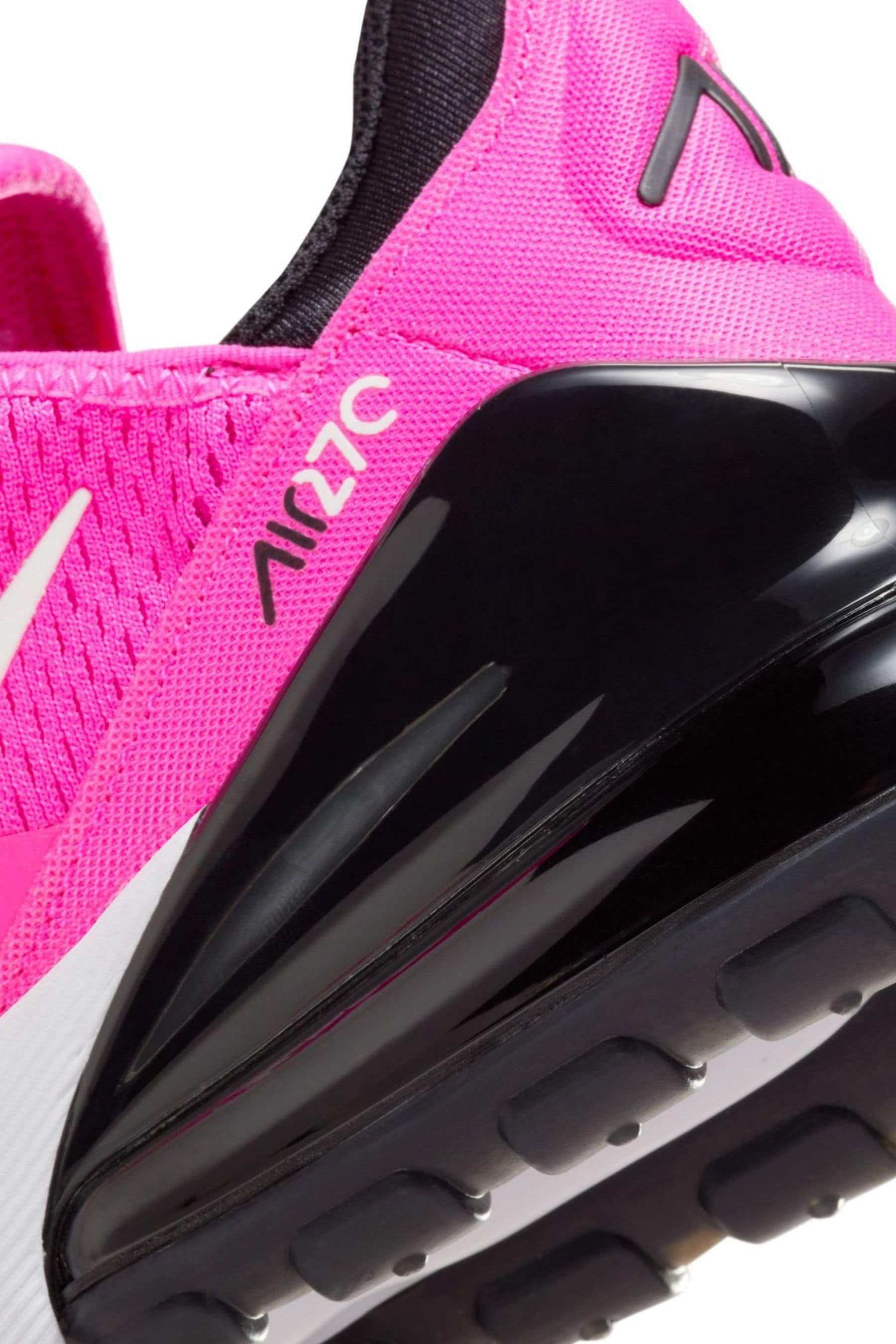 White  and  pink air max 270 trainers youth top