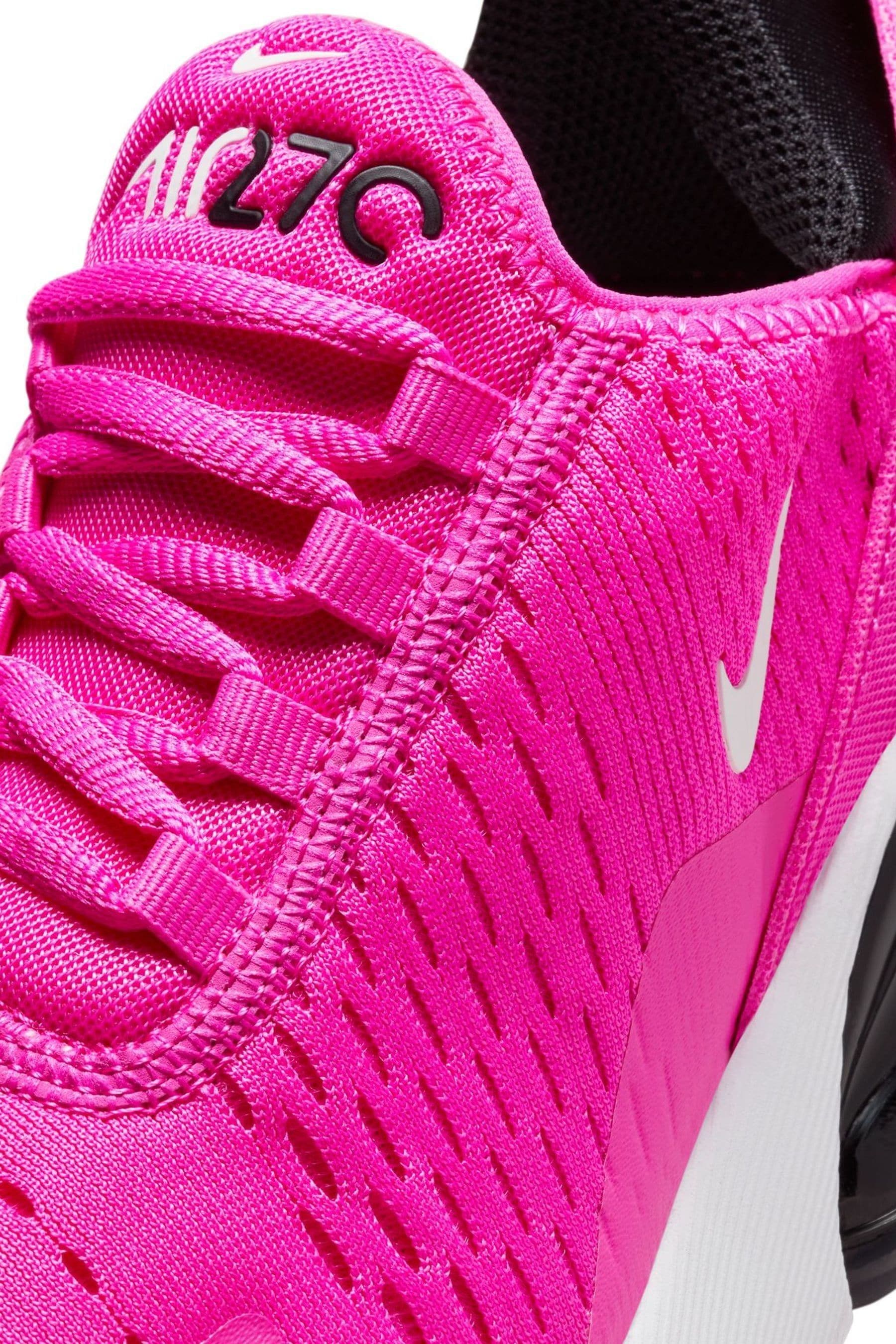 Buy Nike Pink Youth Air Max 270 Trainers from Next Luxembourg
