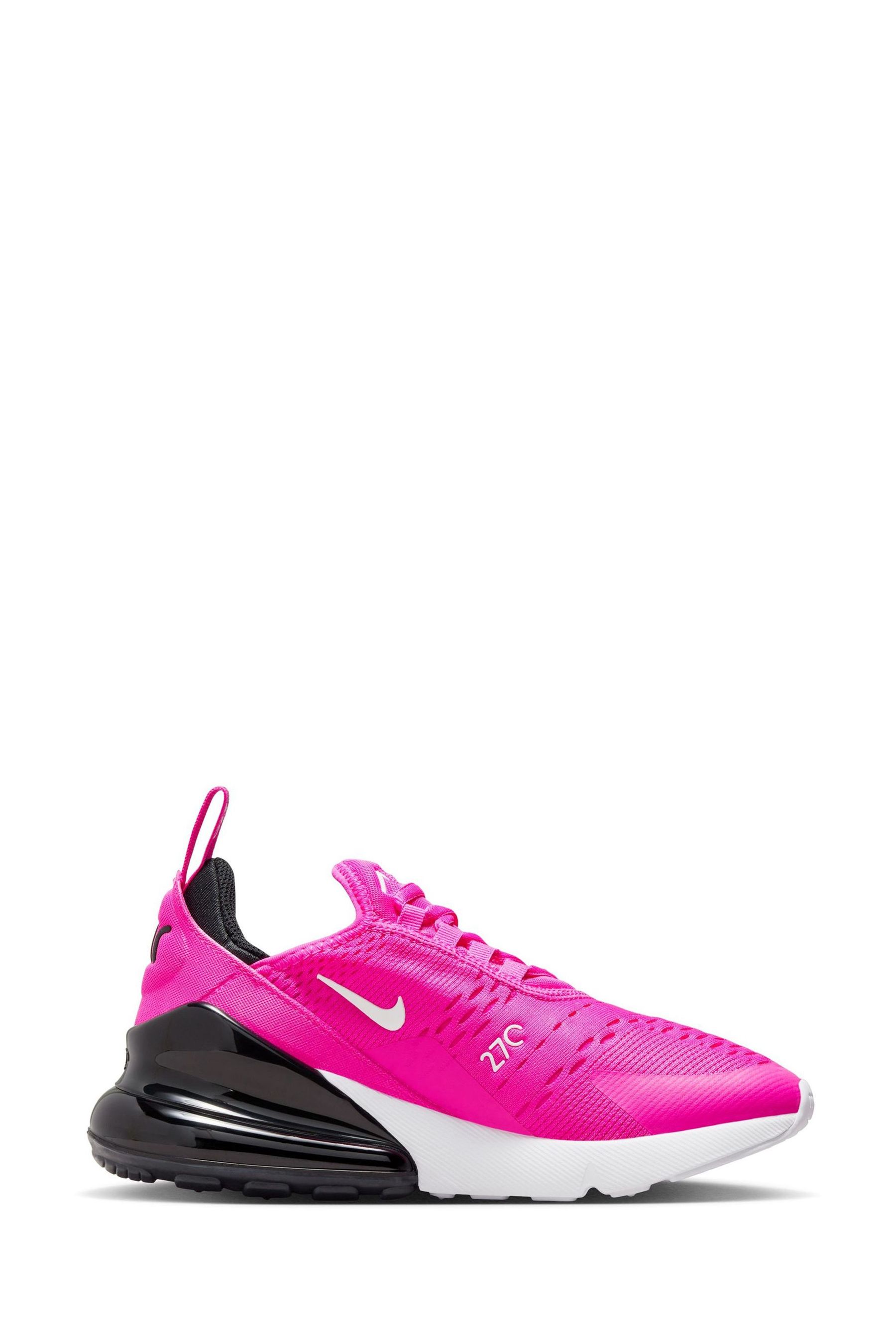 Buy Nike Pink Youth Air Max 270 Trainers from Next Ukraine