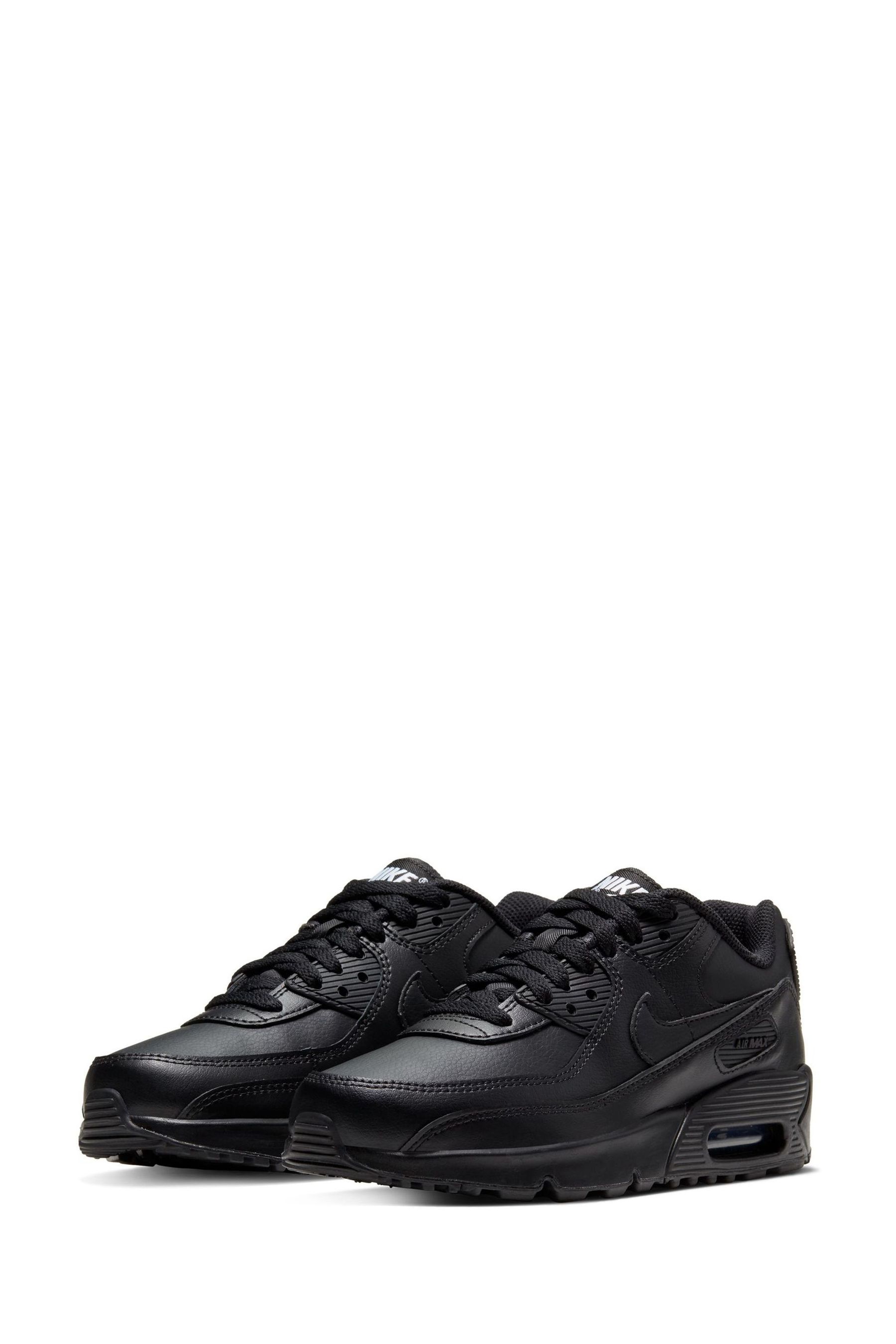 Nike youth air max 90 leather trainers sale