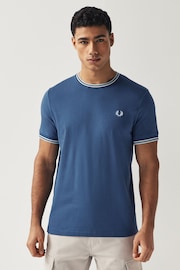 Fred Perry Twin Tipped Logo T-Shirt - Image 1 of 6