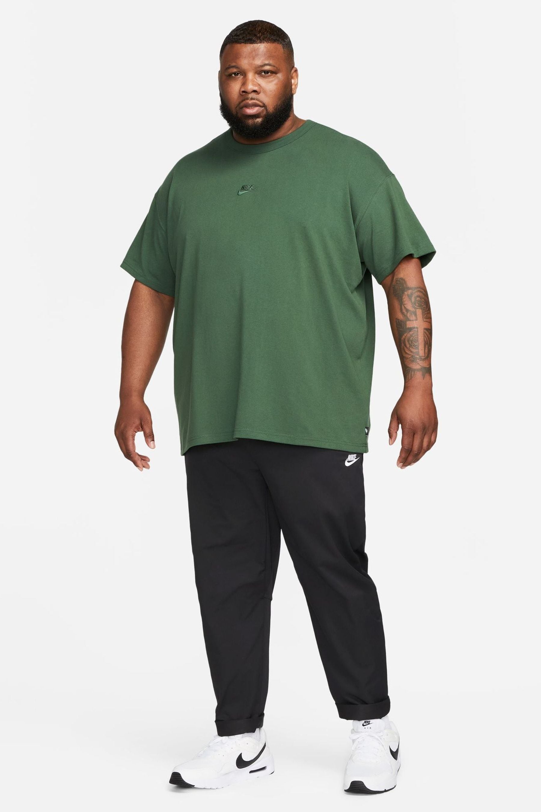 Nike tapered leg sweatpants best sale