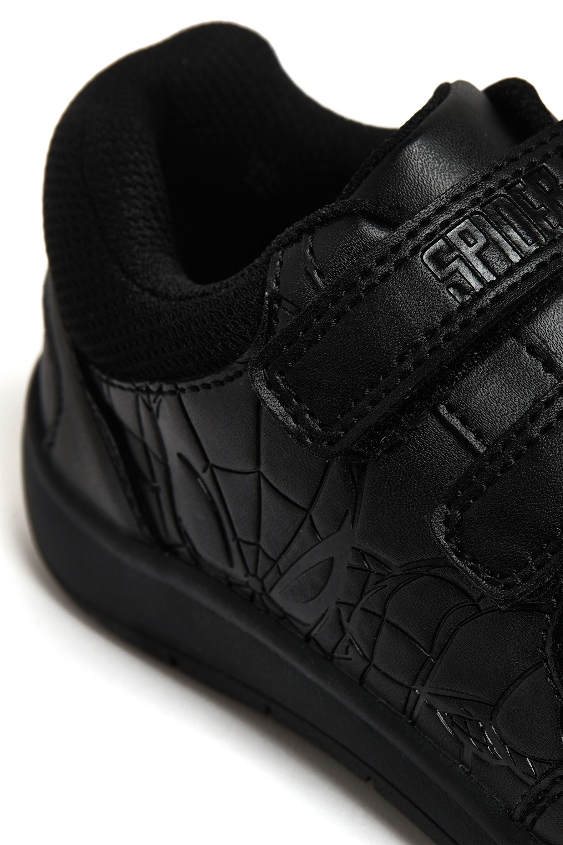Black spiderman shoes on sale