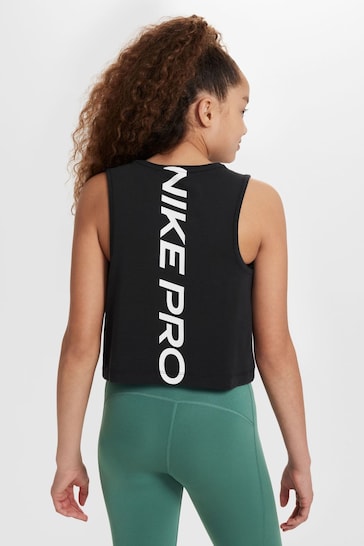 Nike Black Pro Dri-FIT Vest Top
