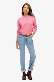 Superdry Pink Essential Crew Neck Jumper - Image 2 of 5