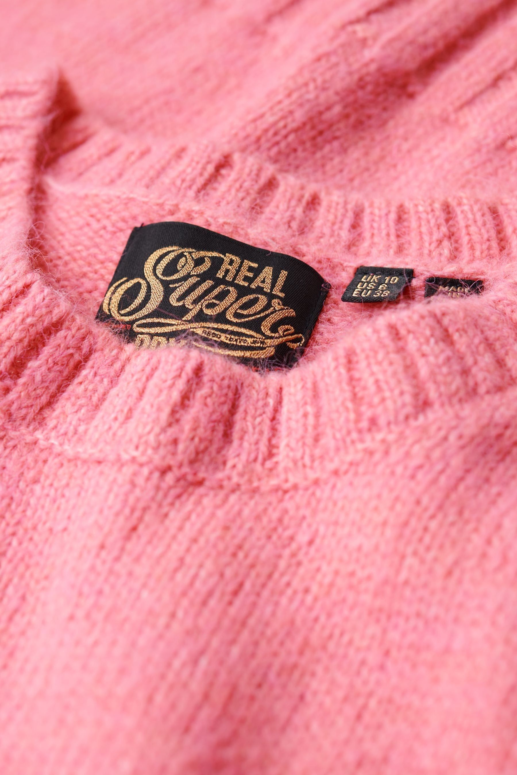 Superdry pink jumper online