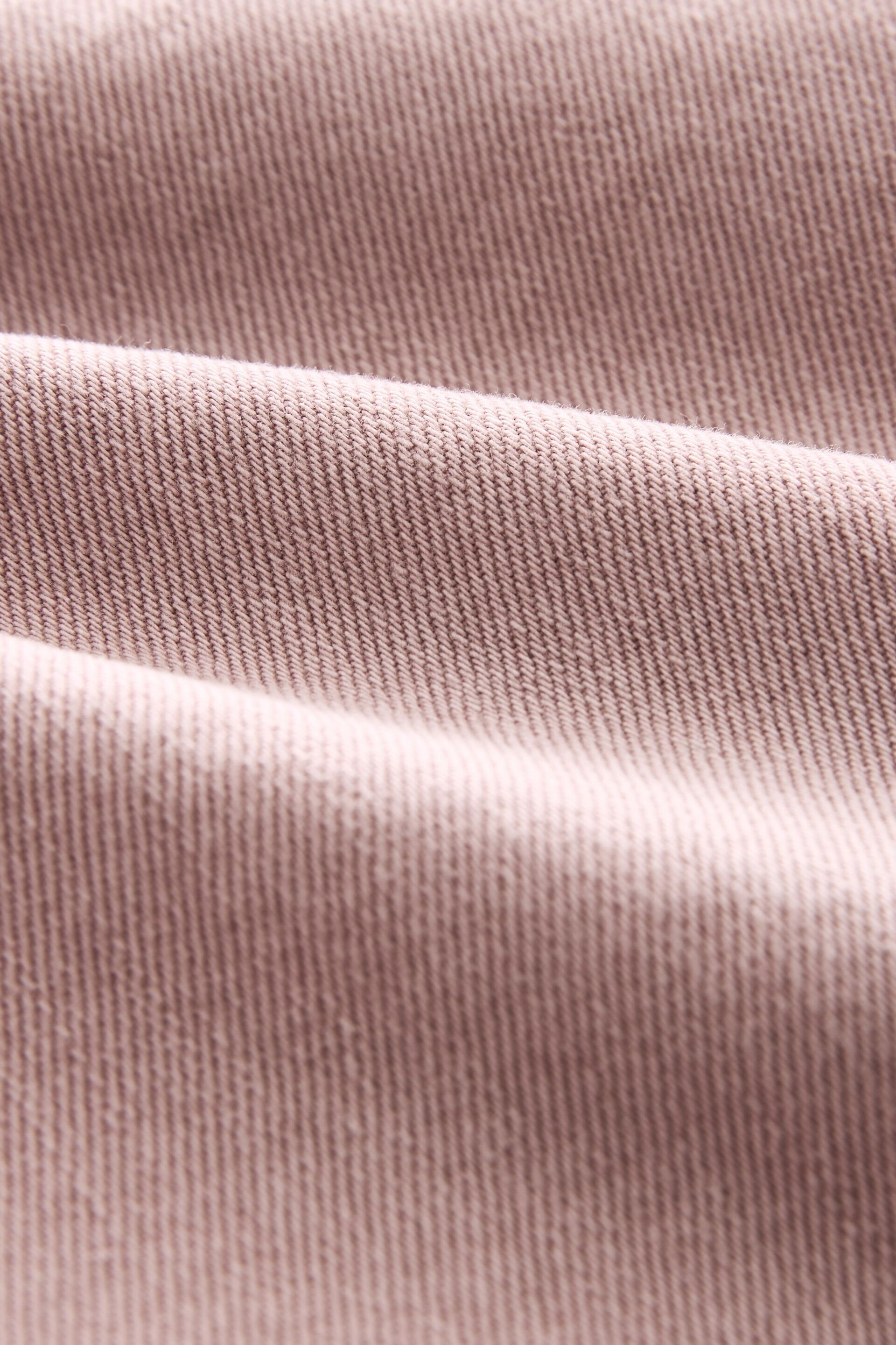 Pink Garment Dye Denim Shorts - Image 8 of 8