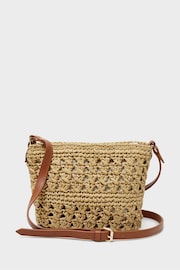 Crew Clothing Company Natural Textured  Beach Bag - Image 5 of 7