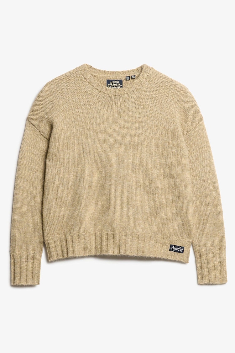 Superdry Fudge Essential Crew Neck Jumper - Image 4 of 4