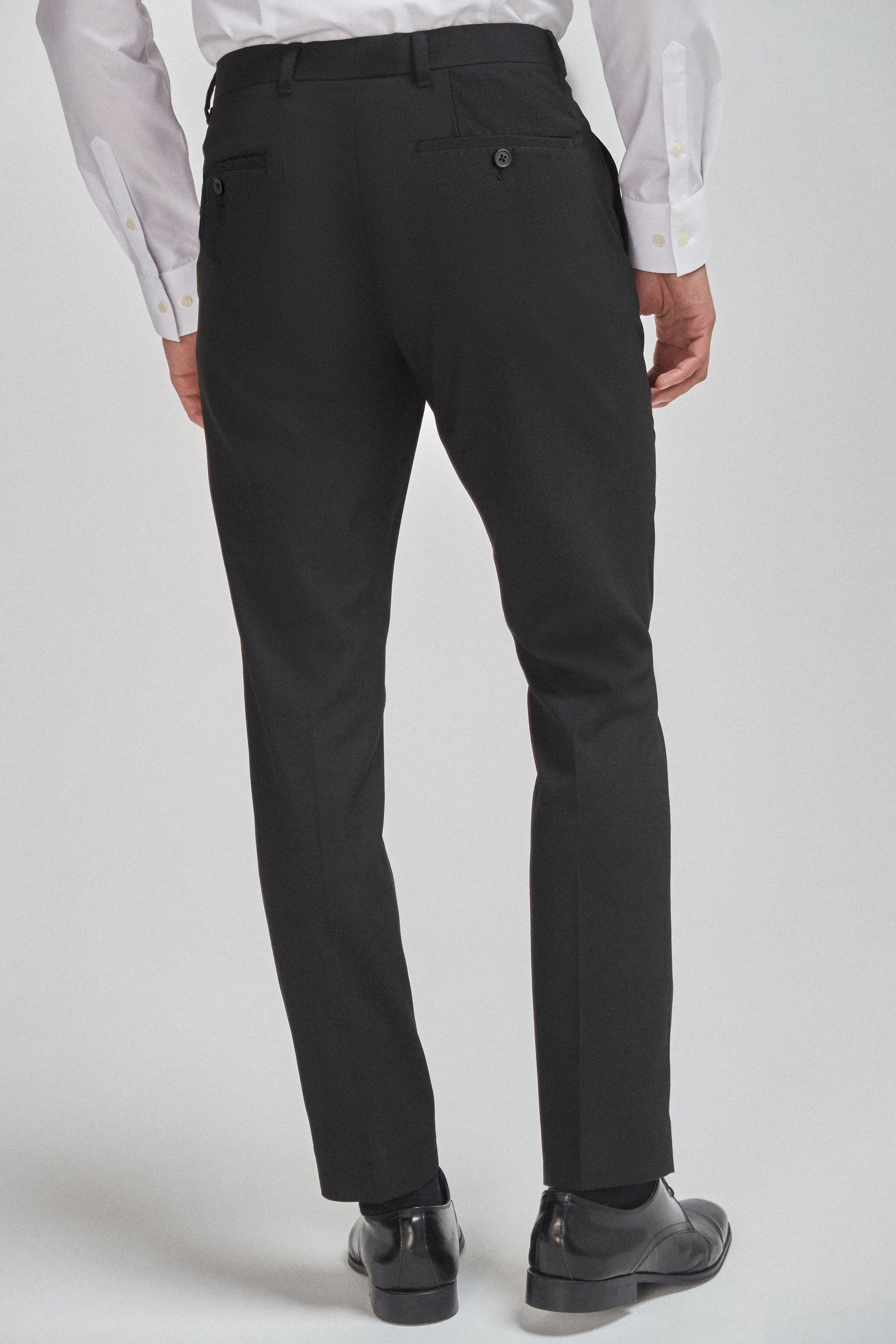 Mens skinny tapered trousers sales
