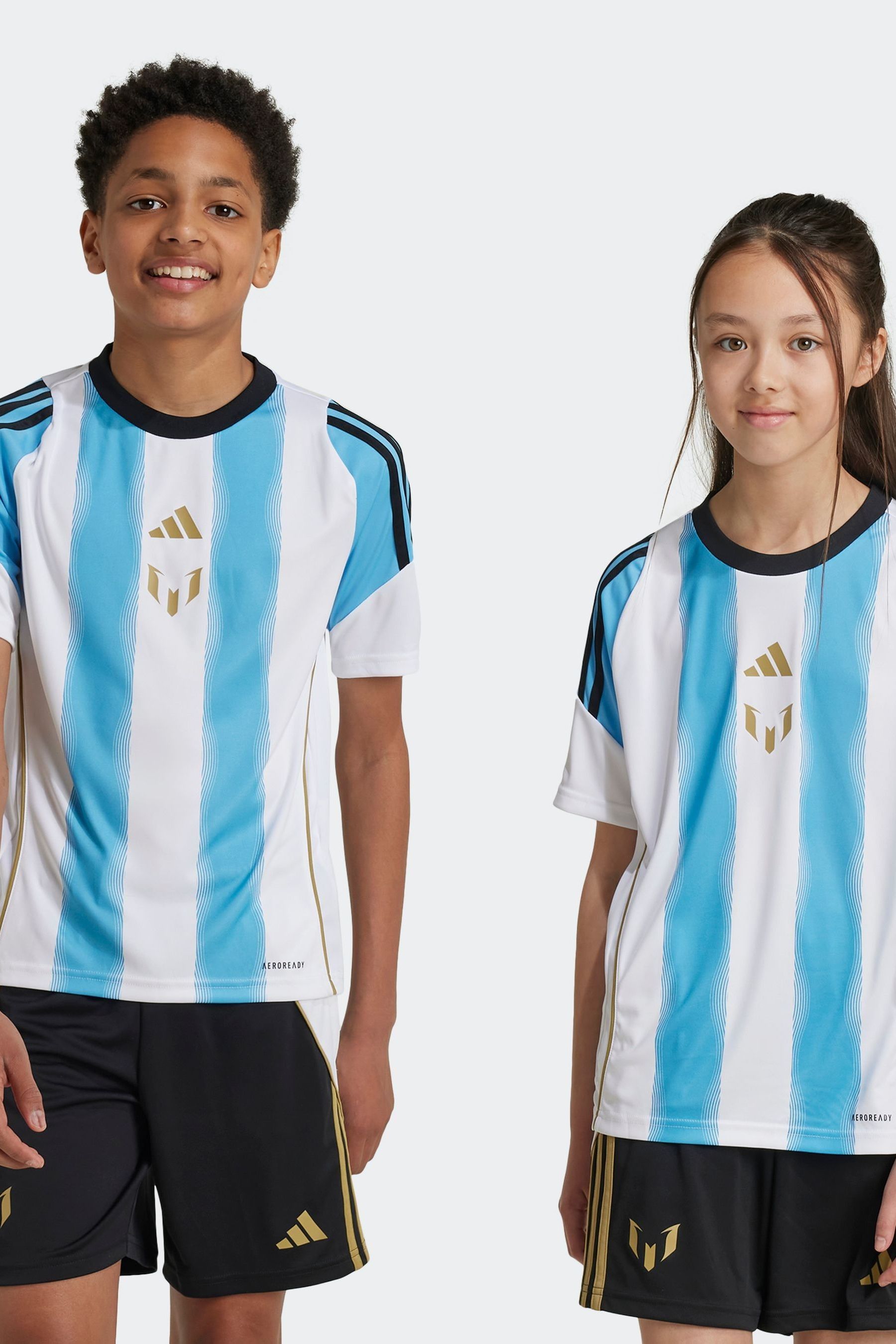 Buy adidas Blue White Messi Shirt from Next Hungary