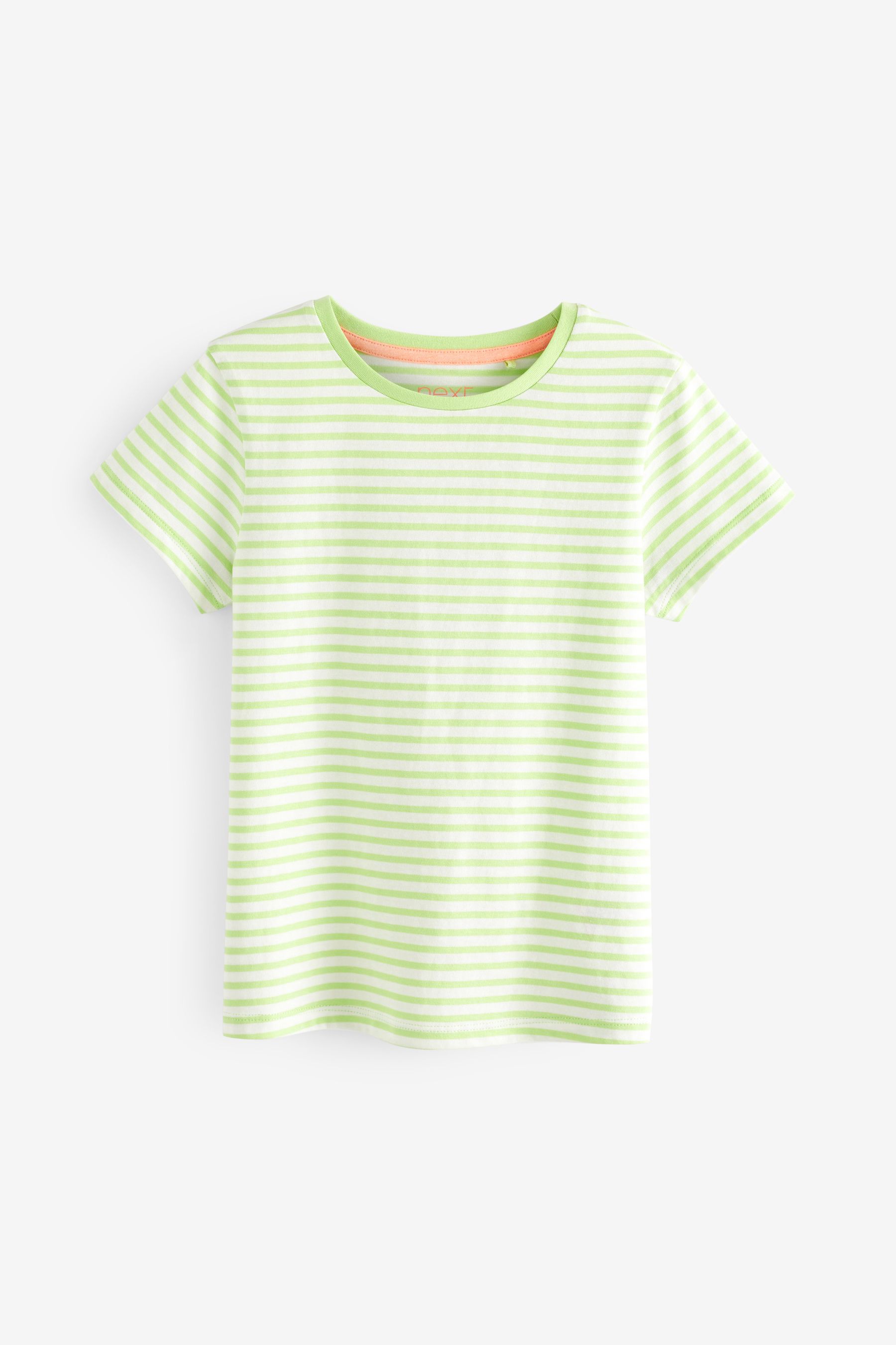 Lime green and outlet white shirt