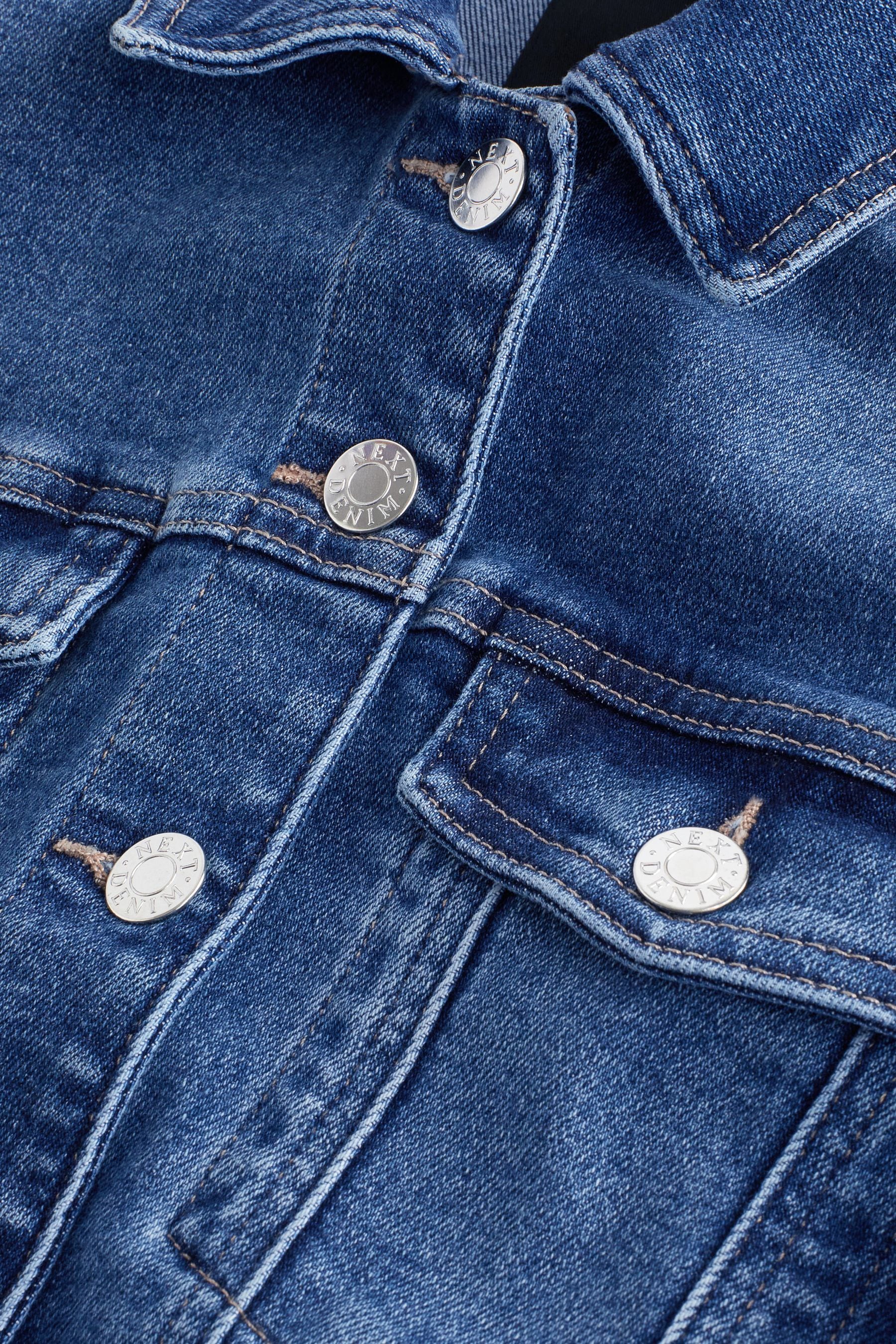 Mid Blue Wash Denim Jacket
