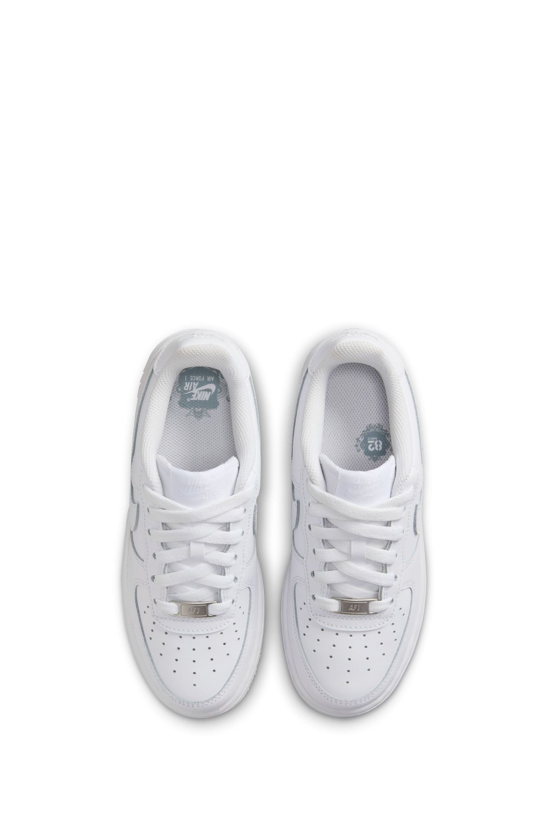 White air force 1 low boys on sale