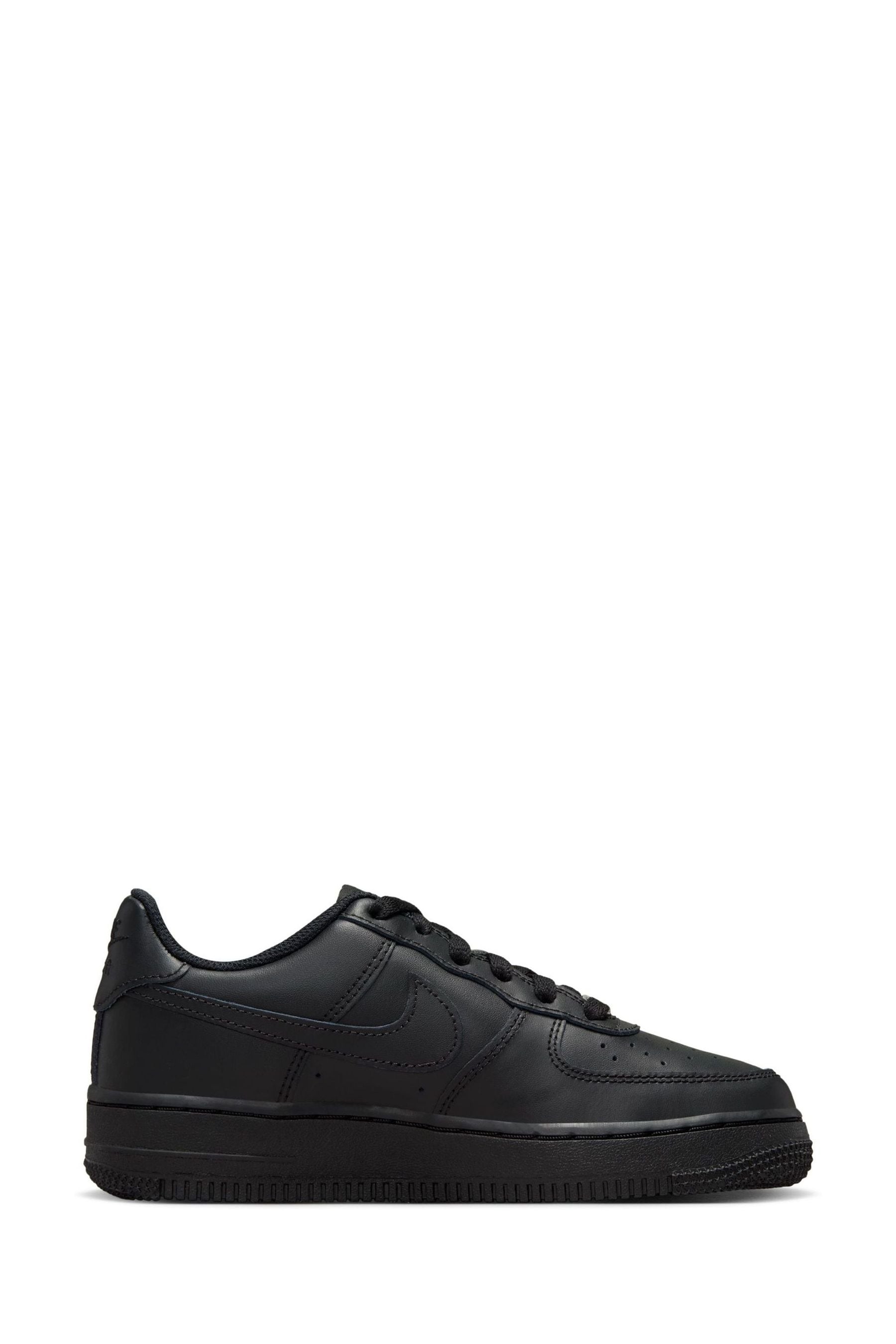 Buy Nike Black Air Force 1 Youth Trainers from the Next UK online shop