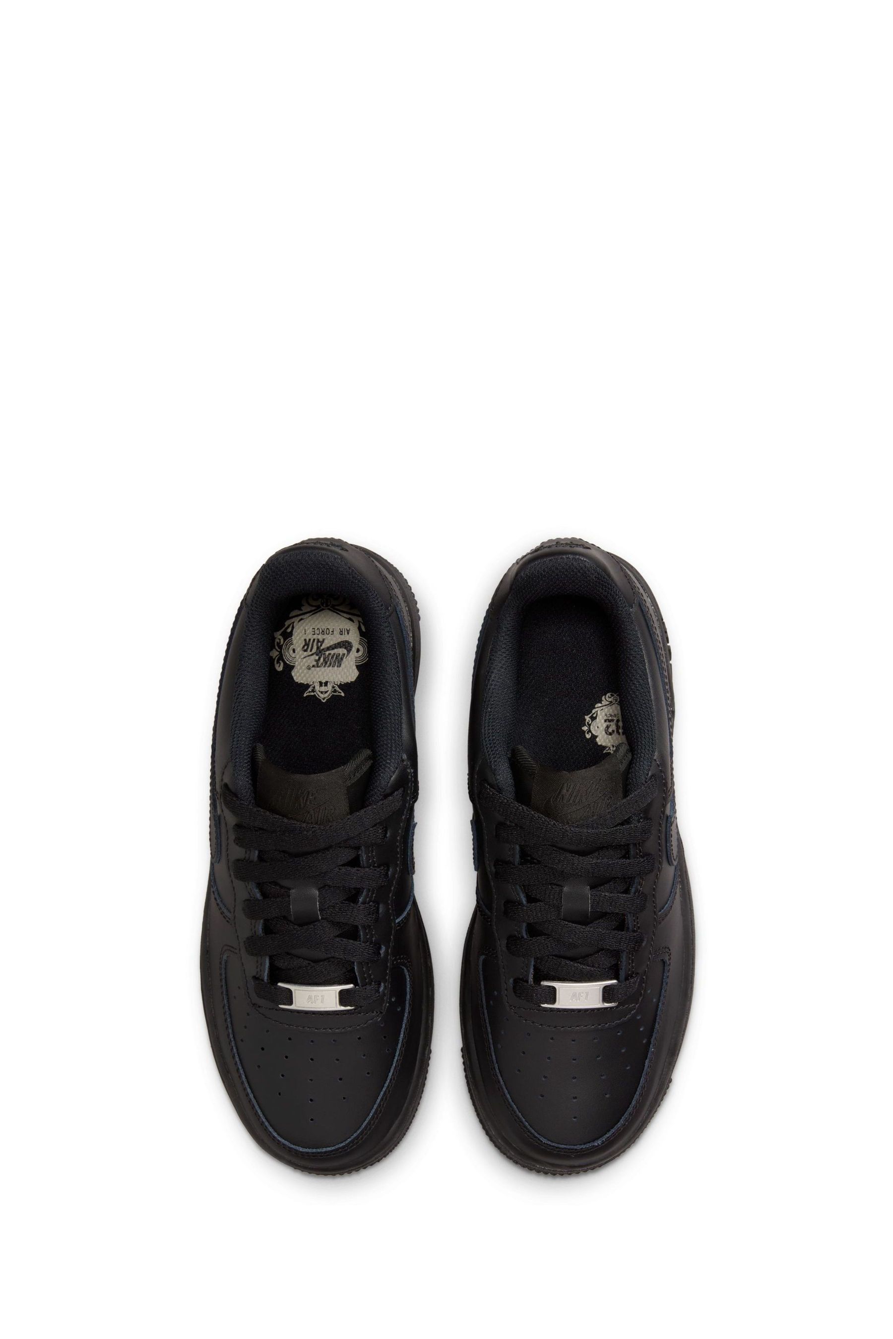Buy Nike Black Air Force 1 Youth Trainers from the Next UK online shop