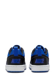 Nike Blue Youth Court Borough Low Recraft Trainers - Image 2 of 8