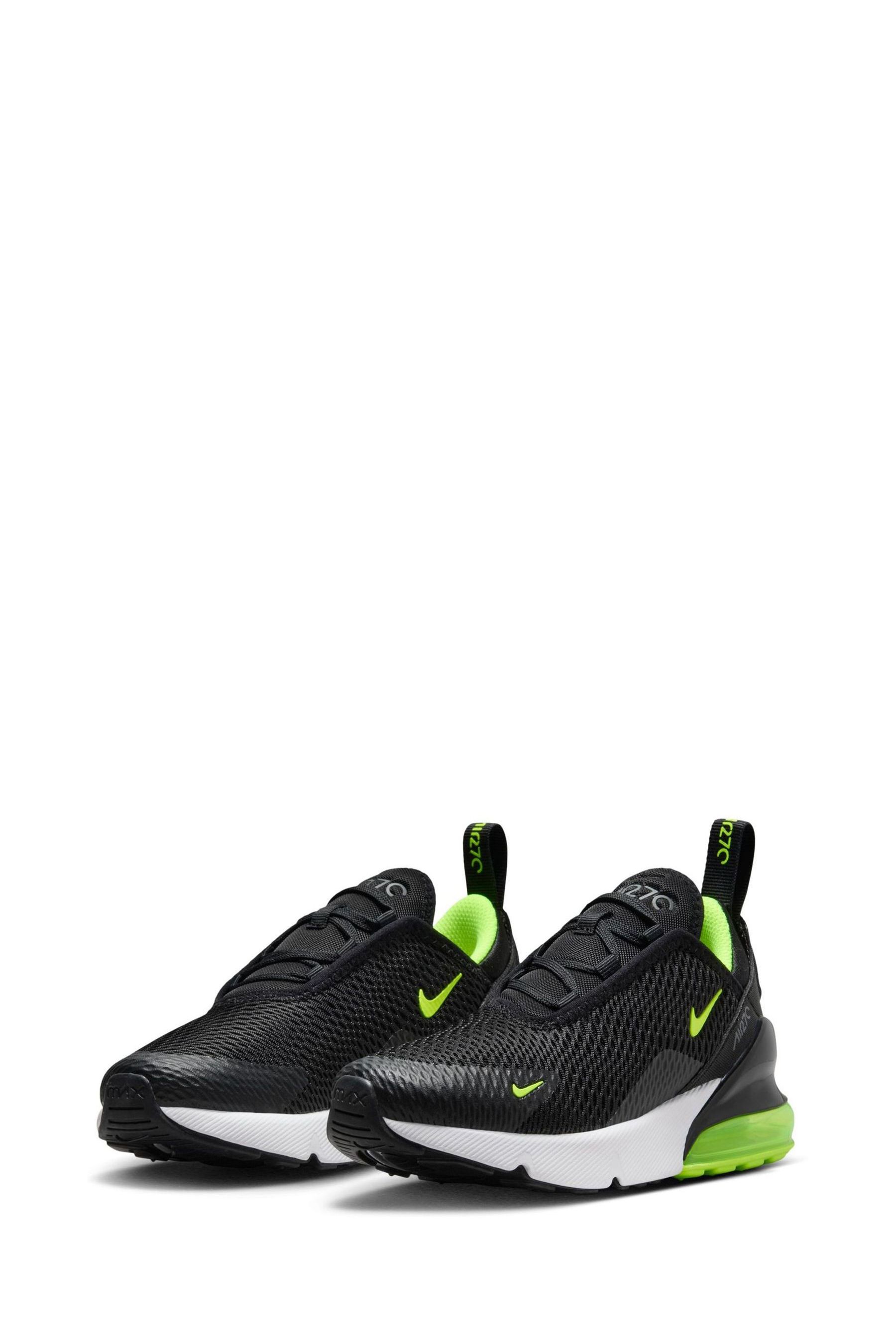Childrens black nike trainers cheap