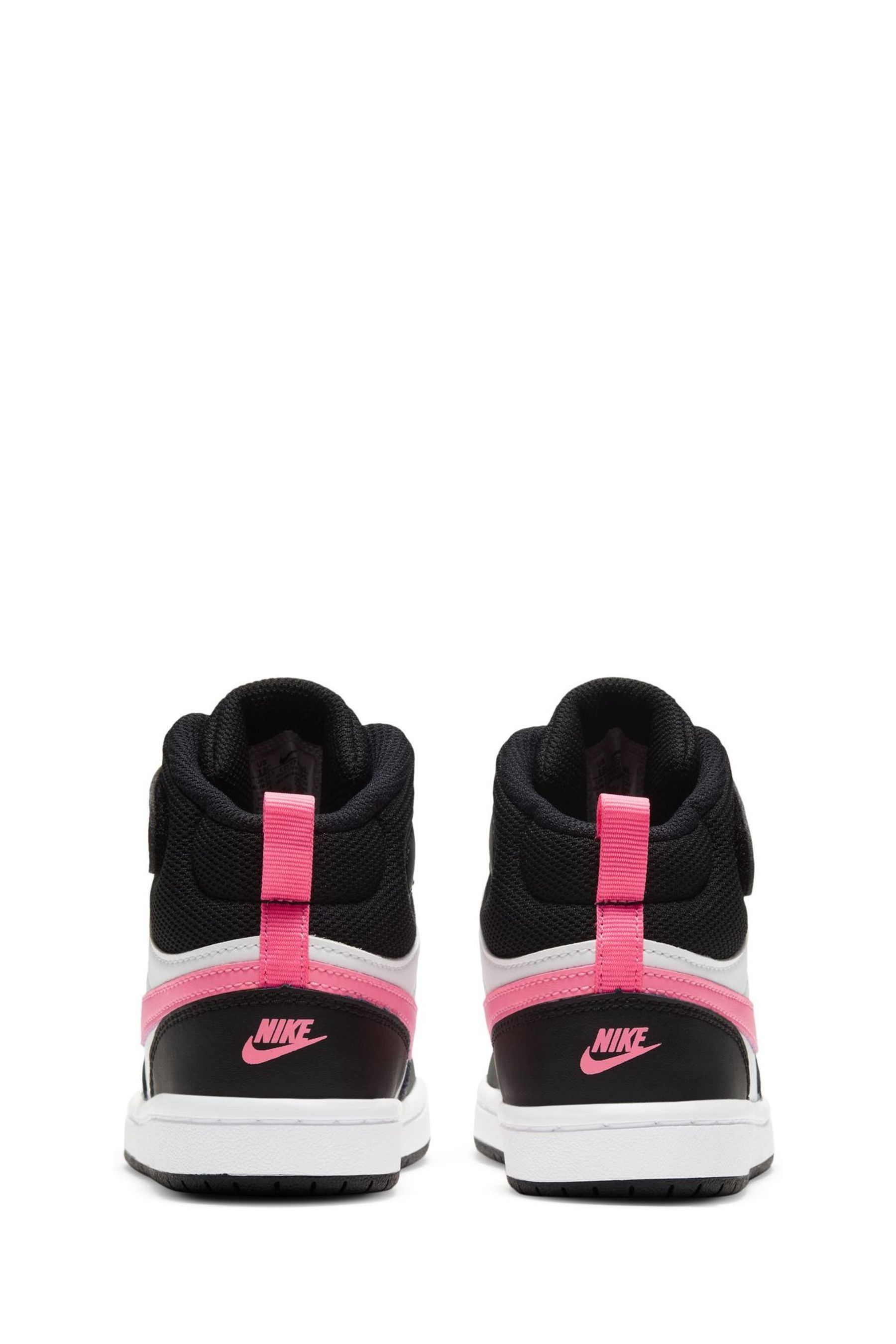 Black and pink nike toddler shoes shop