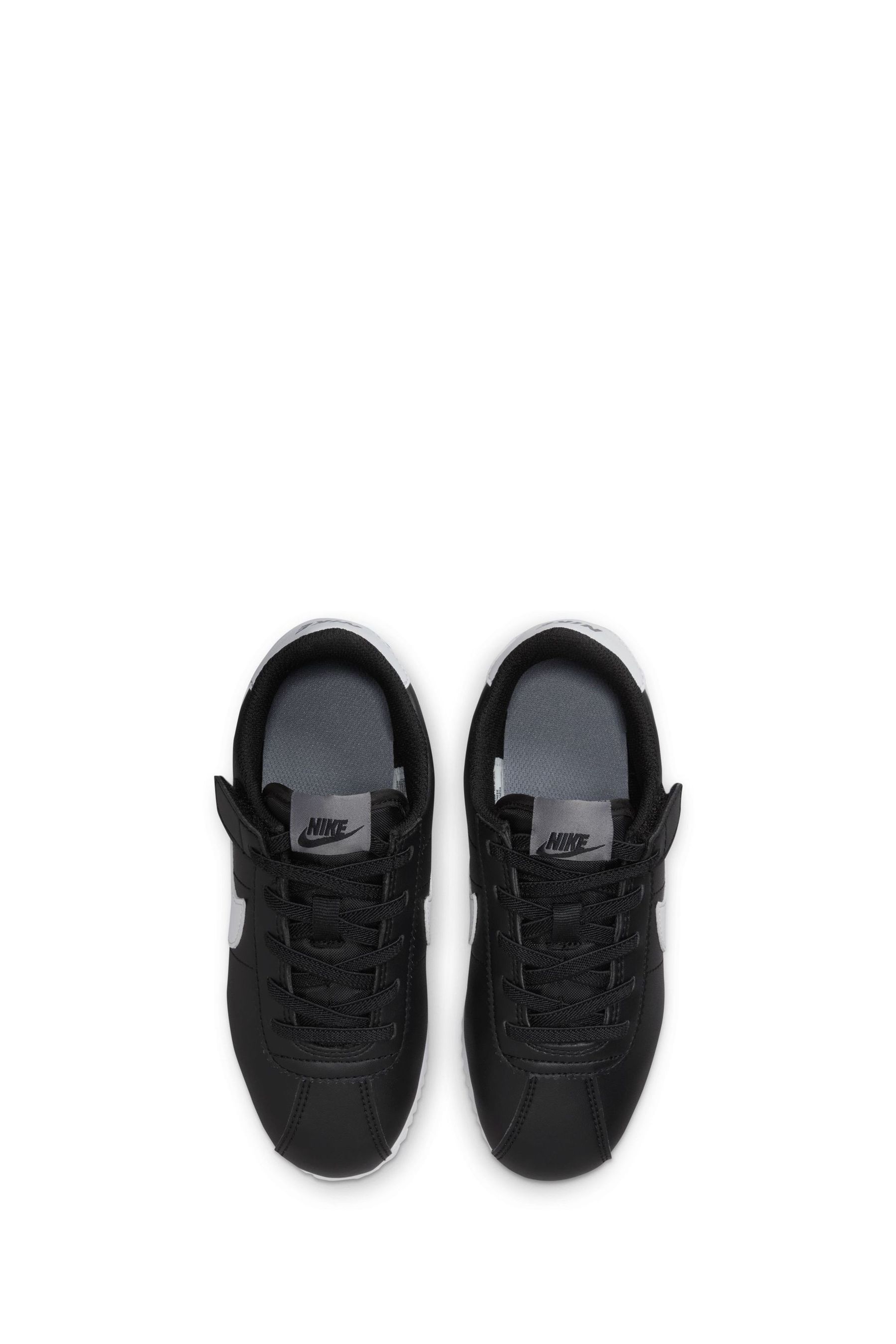 Black nike cortez junior discount