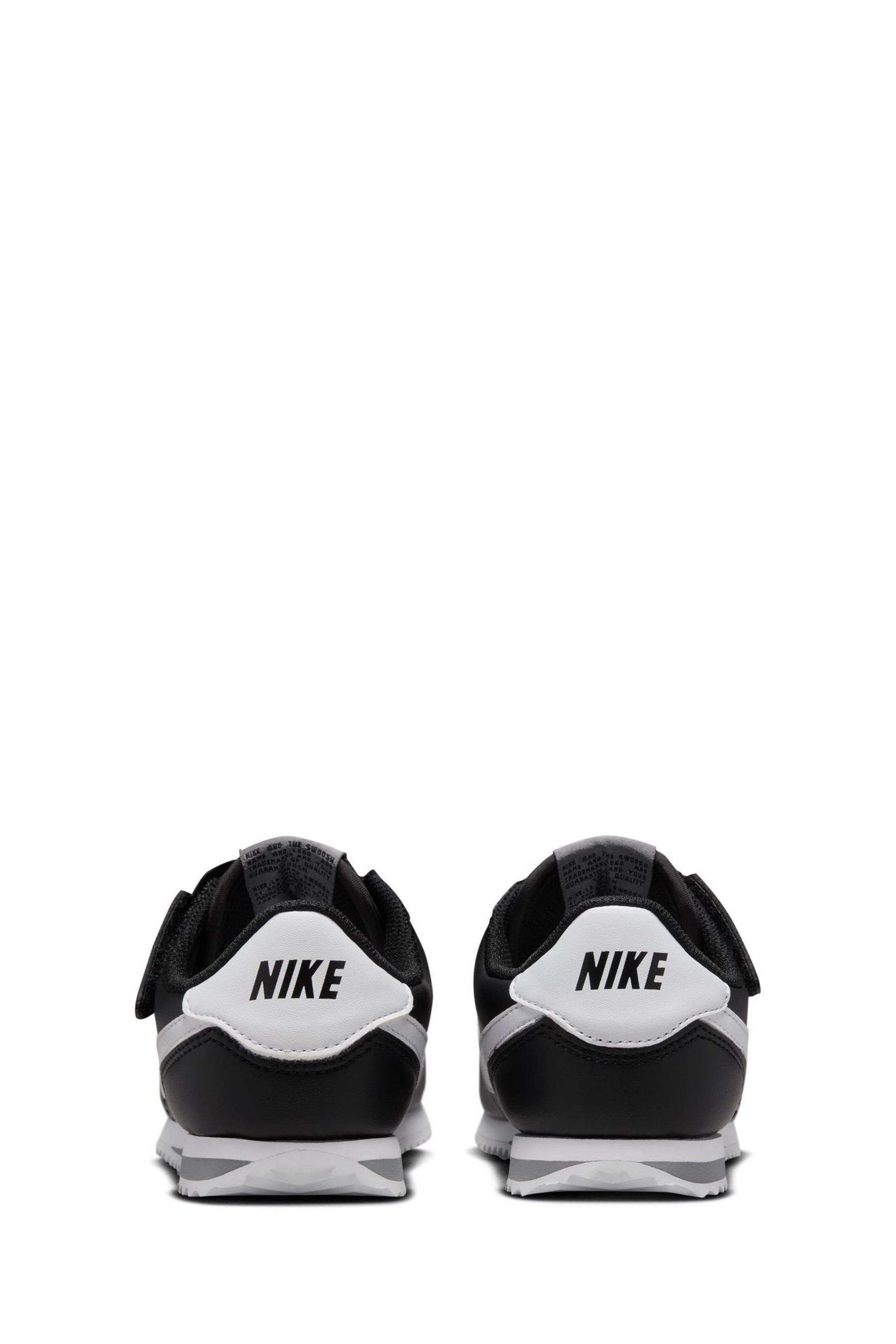 Black nike cortez junior discount