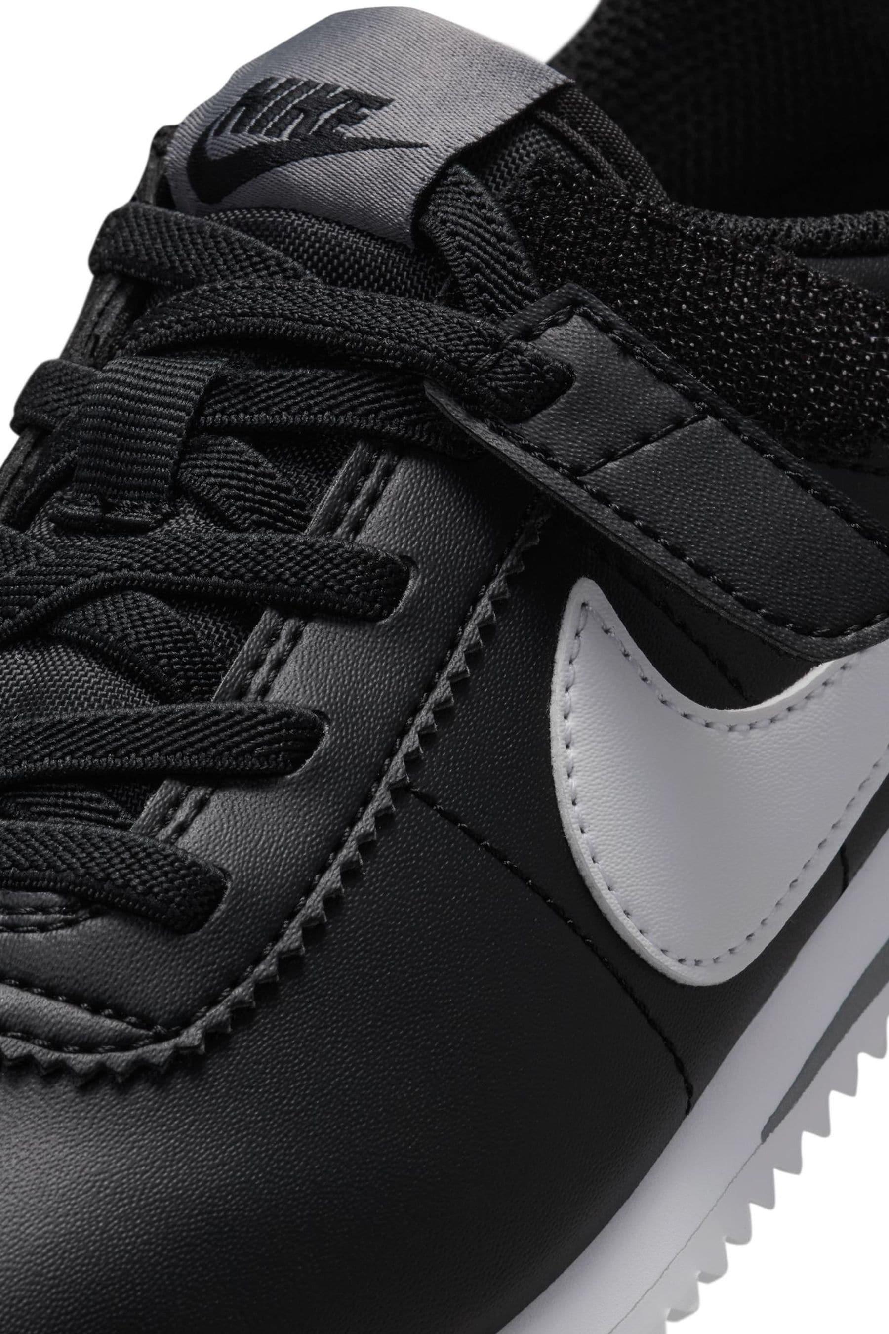 Nike Black Junior Cortez EasyOn Trainers