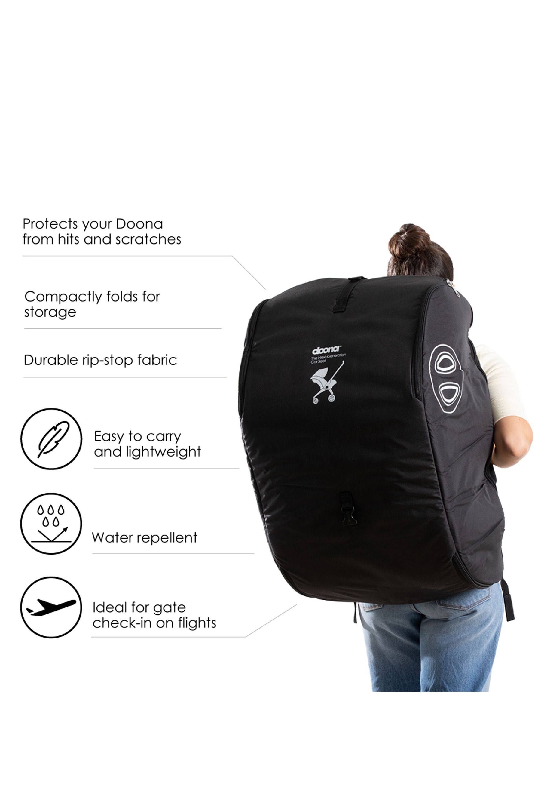 Doona padded travel bag uk clearance
