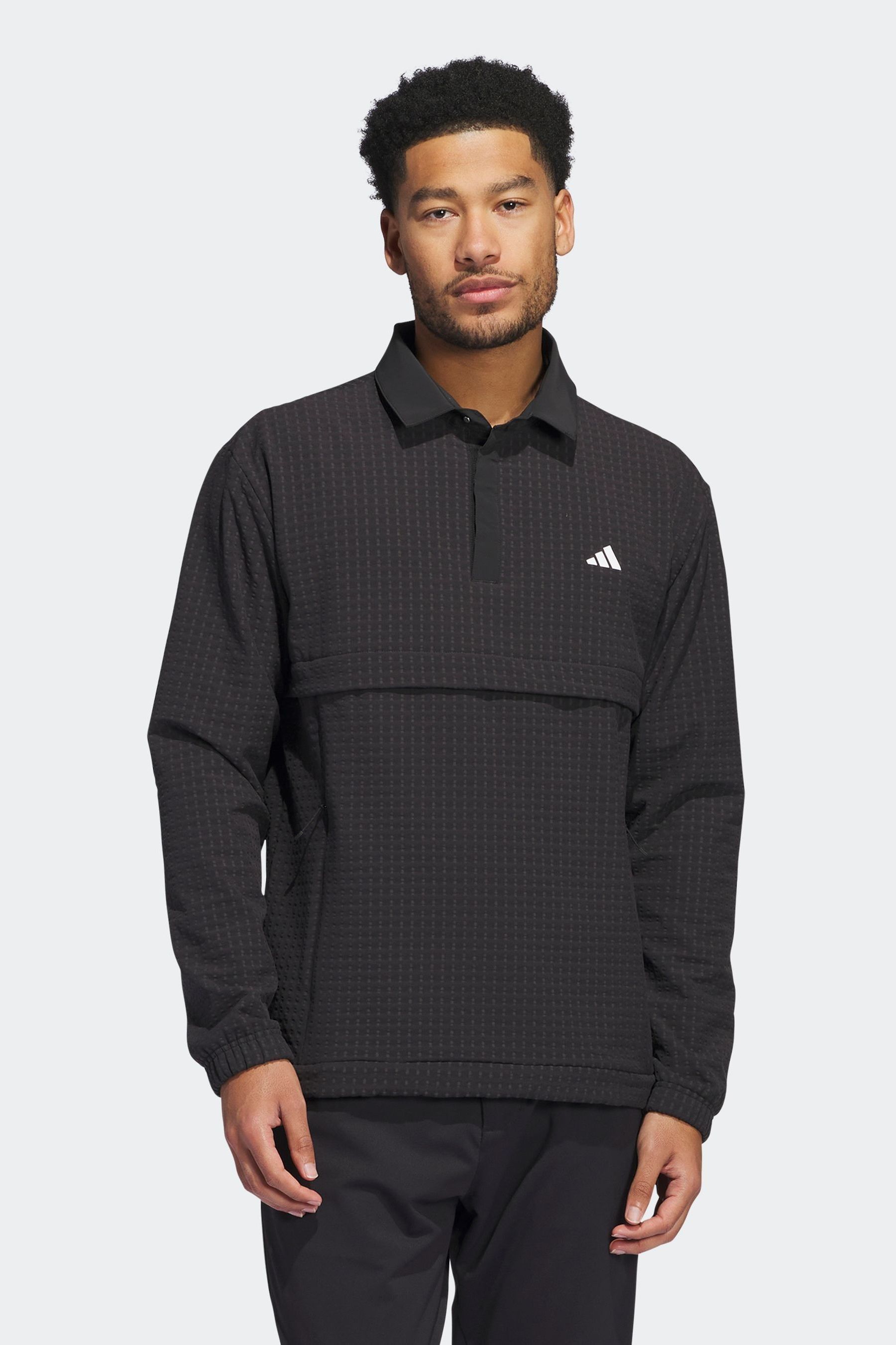 adidas Golf Ultimate365 Tour WIND.RDY Quarter Zip Pullover Black Jacket from Next Bahrain