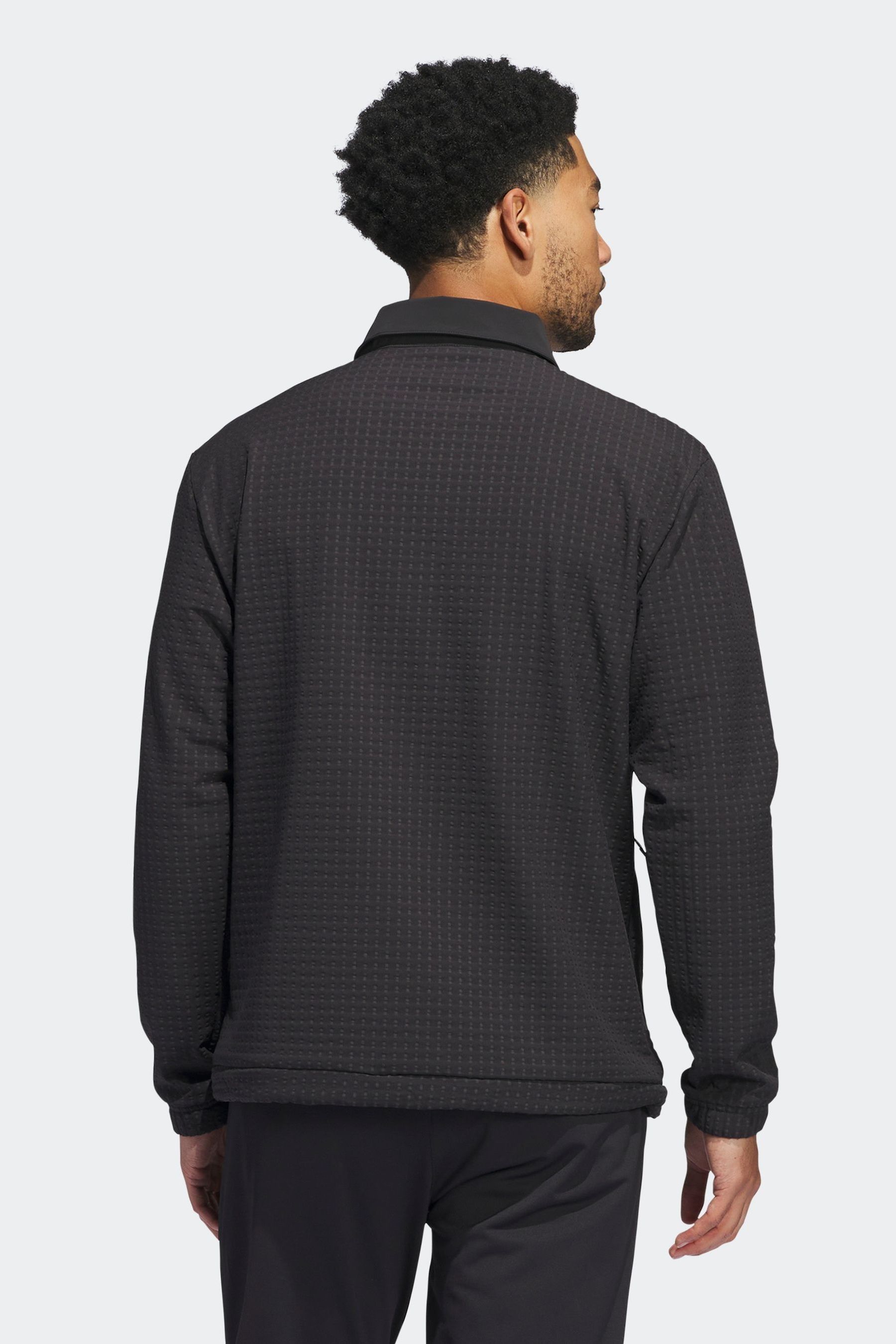 Buy adidas Golf Ultimate365 Tour WIND.RDY Quarter Zip Pullover Black Jacket from the Next UK online shop